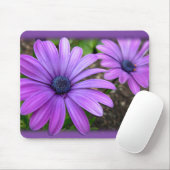 Blue Flowers Mousepad Daisy Computer Gifts Muismat (Met muis)