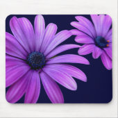 Blue Flowers Mousepad Daisy Computer Gifts Muismat (Voorkant)