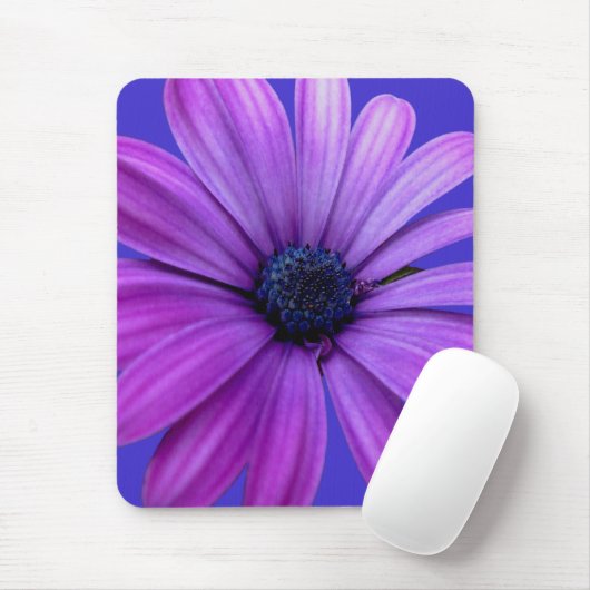 Blue Flowers Mousepad Daisy Computer Gifts Muismat (Met muis)