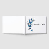 Blue Flying Butterflies Morpho Gastenboek (Volledig)