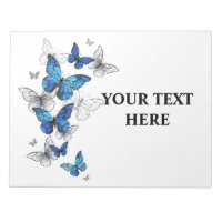 Blue Flying Butterflies Morpho