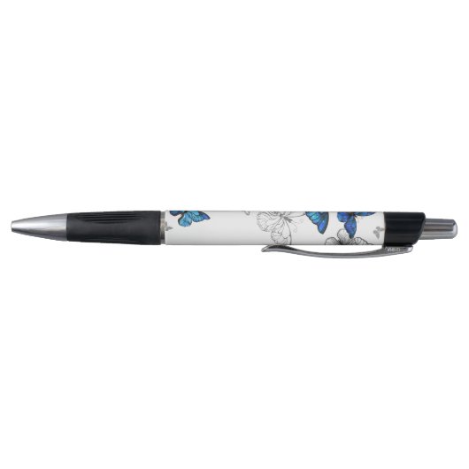 Blue Flying Butterflies Morpho Pen (Bodem)