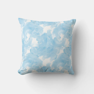 Blue Fog Throw Cushion Kussen
