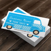 Blue Food Truck Visitekaartje