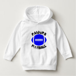 Blue Football Custom Team Name of Text Game Day