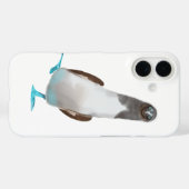 Blue-footed biddy Case-Mate iPhone case (Achterkant (horizontaal))