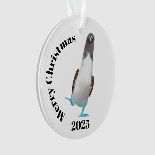 Blue-footed biddy ornament (voorkant)