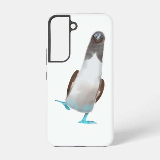 Blue-footed biddy samsung galaxy hoesje (Achterkant)