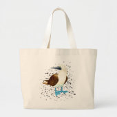Blue Footed Bird Bobbie Canvas tas (Voorkant)