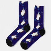 Blue Footed Bird Socks Sokken (Links)