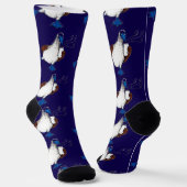 Blue Footed Bird Socks Sokken (Gebogen)