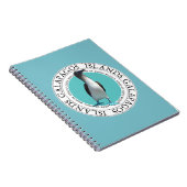 Blue Footed Booby-laptop Notitieboek (Rechterzijde)