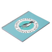 Blue Footed Booby-laptop Notitieboek (Linkerzijde)