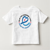 Blue for Someone I Love – Diabetes Awareness Kinder Shirts (Voorkant)