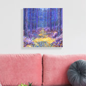 Blue Forest 2 2012 Canvas Afdruk (Insitu (Woonkamer))