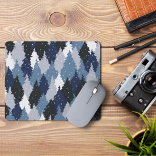 Blue Forest Camo   Camo Forest Mousepad Muismat