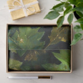 Blue Forest Guardian betoverde groene Man decoupag Tissuepapier (Geschenk)