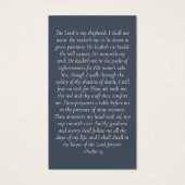 Blue Forever in Our Hearts Memorial Kaart (Achterkant)