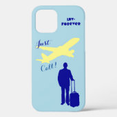 Blue Forever Luv Case-Mate iPhone Case (Achterkant)