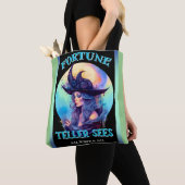 Blue Fortune Teller _ Halloween Tote Bag (Dichtbij)