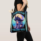 Blue Fortune Teller _ Halloween Tote Bag (Dichtbij)