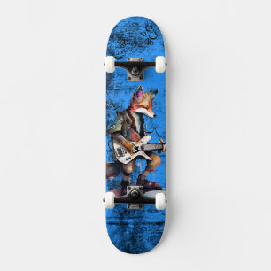 Blue Fox Guitar Skateboard