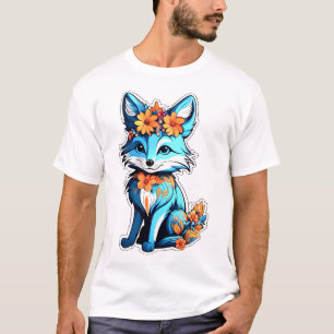 Blue Fox Mannen T-shirt