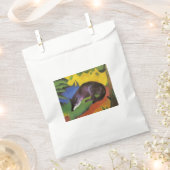 Blue Fox (van Franz Marc) Bedankzakje (Geknipt)