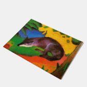 Blue Fox van Franz Marc Deurmat (Schuin)