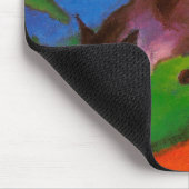 Blue Fox van Franz Marc Muismat (Hoek)