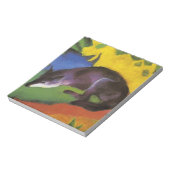 Blue Fox (van Franz Marc) Notitieblok (Linkerzijde)
