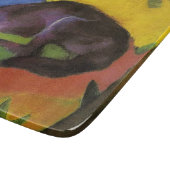 Blue Fox (van Franz Marc) Snijplank (Hoek)