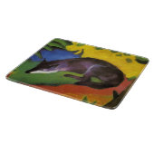 Blue Fox (van Franz Marc) Snijplank (Hoek)