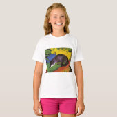 Blue Fox (van Franz Marc) T-shirt (Voorkant volledig)