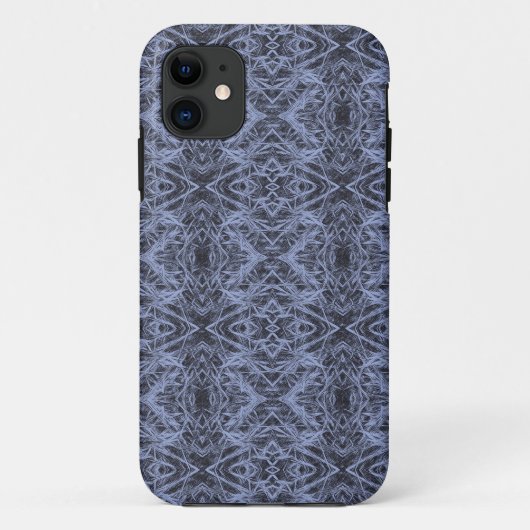 Blue Foxtail Herhaling Case-Mate iPhone Case (Achterkant)