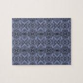 Blue Foxtail Herhaling Legpuzzel (Horizontaal)