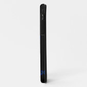 Blue Fractal Butterfly Case-Mate iPhone Case (Achterkant/links)