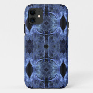 Blue Fractal iPhone 5 Custom Hoesje-Mate ID Case-Mate iPhone Case