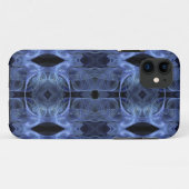 Blue Fractal iPhone 5 Custom Hoesje-Mate ID Case-Mate iPhone Case (Achterkant (horizontaal))