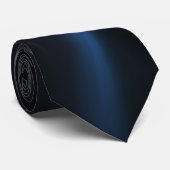 Blue Fractal Plasma Background Stropdas (Opgerold)