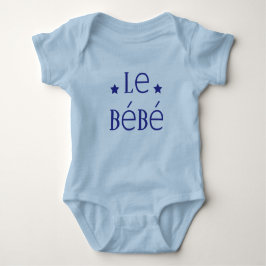 Blue French Baby T-shirt