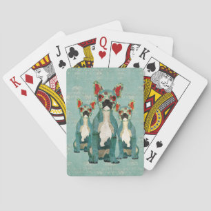 Blue French Bulldogs Card Deck Speelkaarten