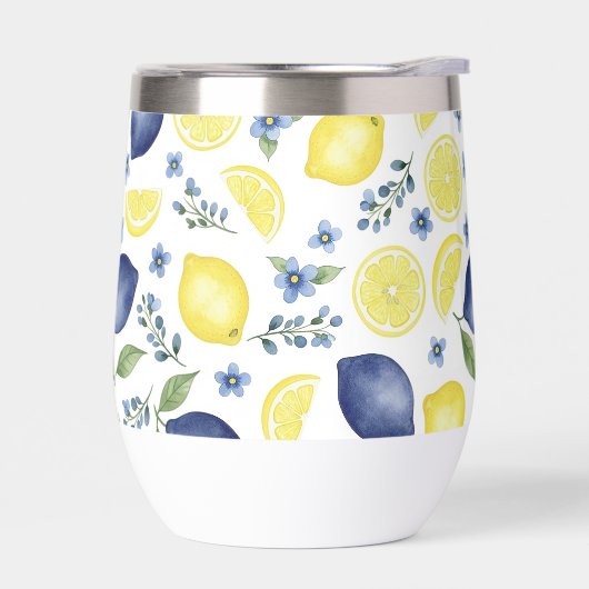 Blue French Country Lemon Pattern (Links)