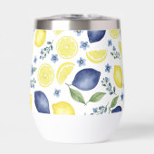 Blue French Country Lemon Pattern (Voorkant)