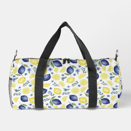 Blue French Country Lemon Pattern  Plunjezak (Achterkant)
