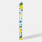 Blue French Country Tile Lemon Pattern  Case-Mate iPhone Case (Achterkant / Rechts)