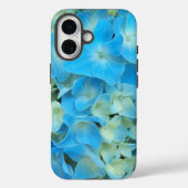 Blue French Hydrangea Floral Case-Mate iPhone Case (Achterkant)