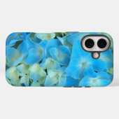 Blue French Hydrangea Floral Case-Mate iPhone Case (Achterkant (horizontaal))