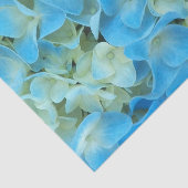 Blue French Hydrangea Floral Tissuepapier (Detail)