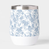 Blue French Toile (Achterkant)